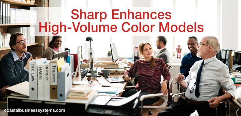 Sharp Enhances High-Volume Color Models